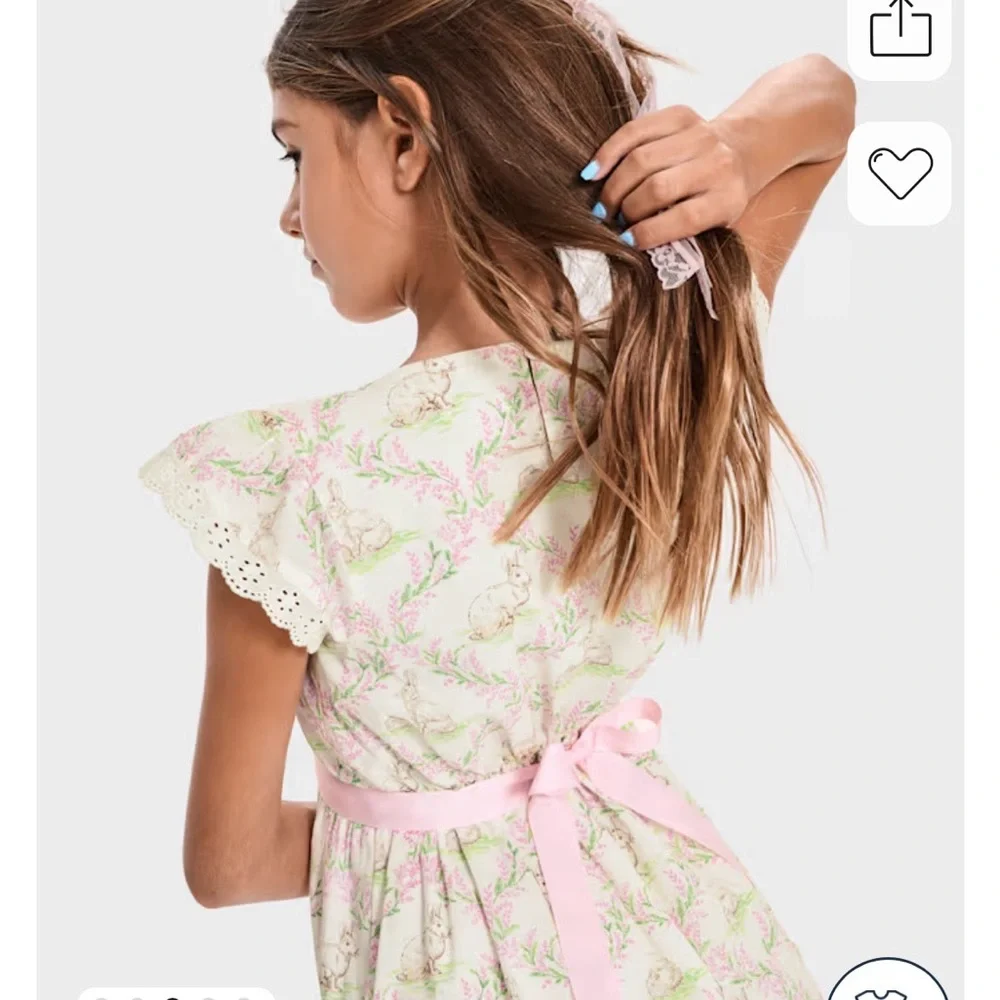 The Children's Place Floral Dress with Pink Accents